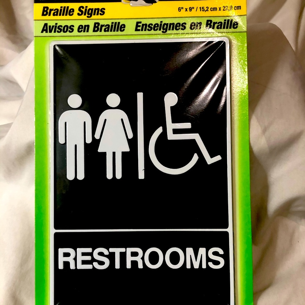 NIP Restroom Sign